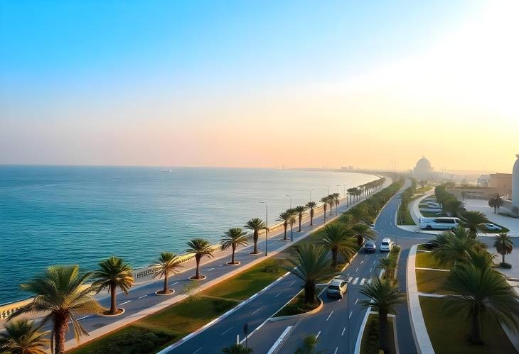 A Morning at Al Khobar Corniche Coastal Serenity